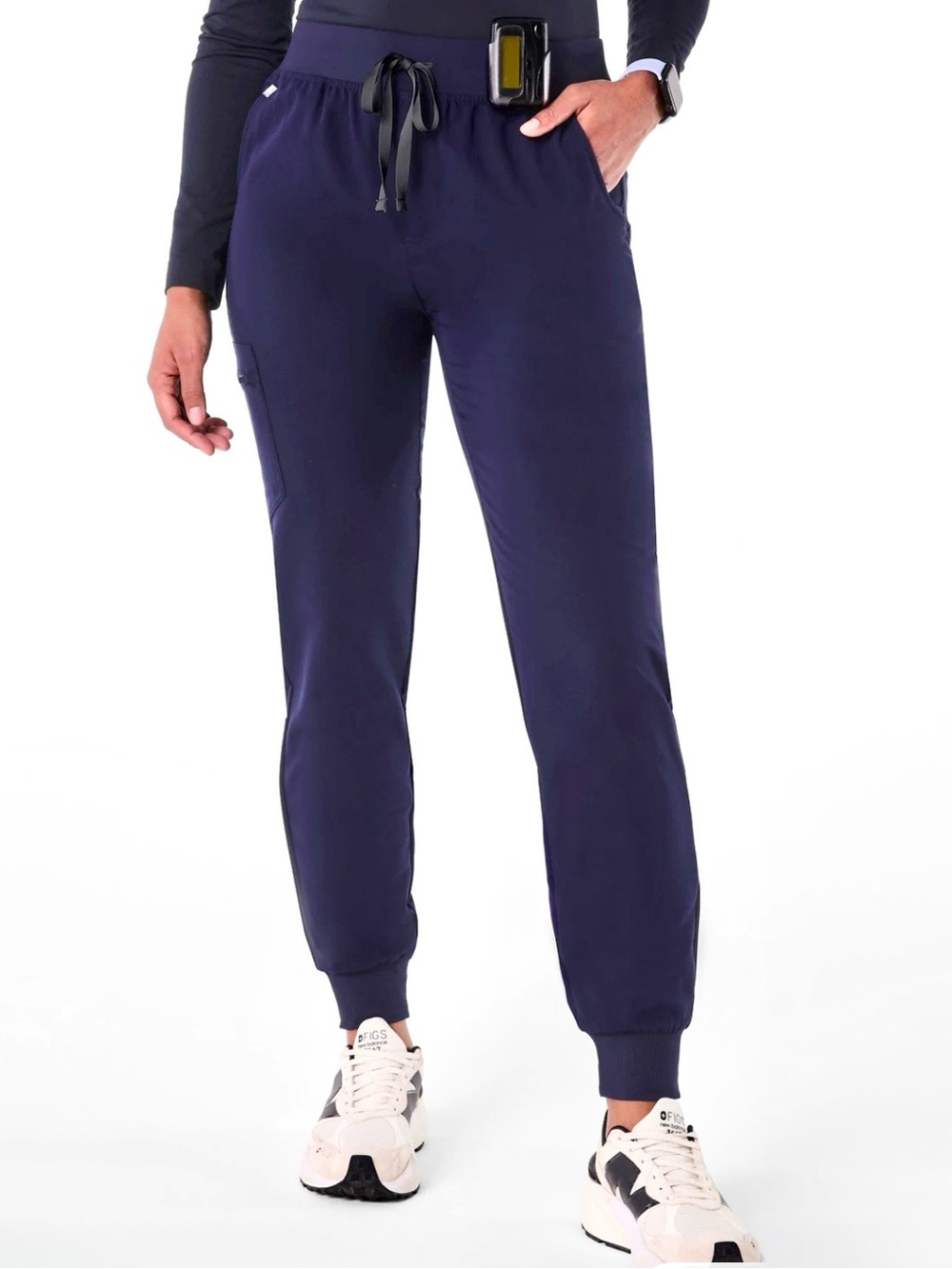FIGS Navy Zamora Jogger Scrub Pants | Size MP